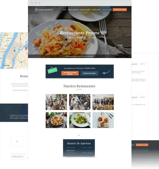 Crear menu de restaurante online gratis: ¿Necesitas crear tu menú de restaurante y colocarlo en tu página web gratis? El sistema de pedidos online para restaurantes Gloriafood te ayuda a generar ventas en poco tiempo.