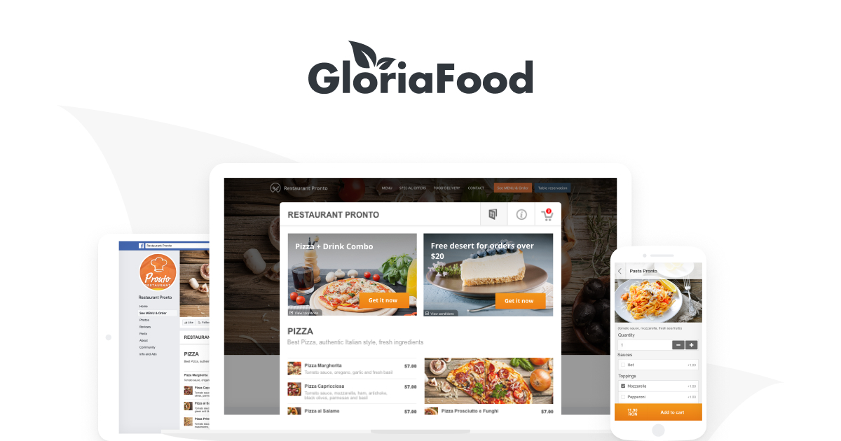 Online Food Ordering System for Restaurants | GloriaFood